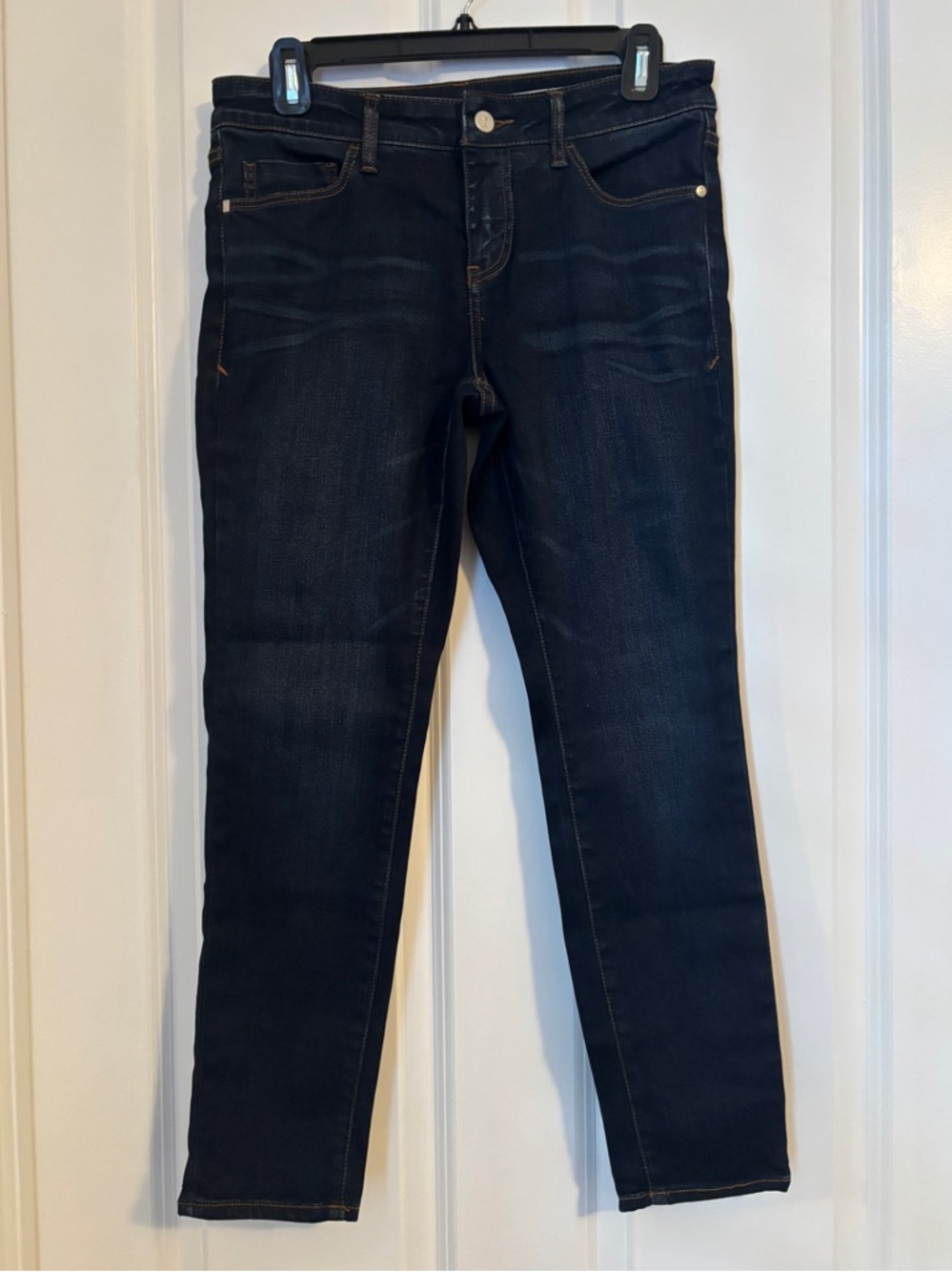 Pilcro & The Letterpress Dark Blue Women's Skinny Jeans.  Size 28P